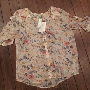 Floral blouse